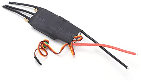 Shanrya Wasserdichter 80A ESC, 80A Brushless Wasserkühlung ESC Bequem zu bedienen. für RC Bootszubehör