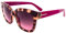 SQUAD Sonnenbrille Damen Quadrat Größe Groß Brille Rechteckig Fashion Elegant 100% uv400-schutz