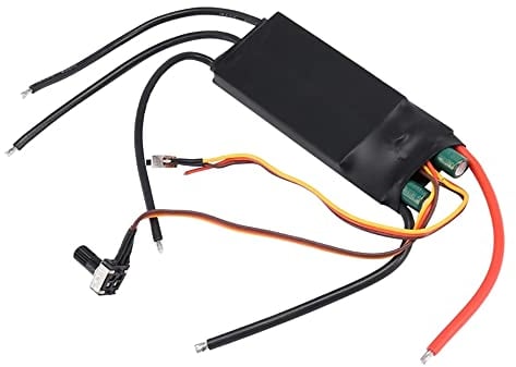 iHaospace DC 6-24V 1000W BLDC 3 Phasen Brushless Motor Driver Hallless DC Motor Drive Board Speed Controller Speed Regler with Potentiometer
