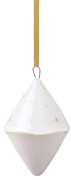 like. by Villeroy & Boch Winter Glow addobbo doppio cono, 5x5x8 cm