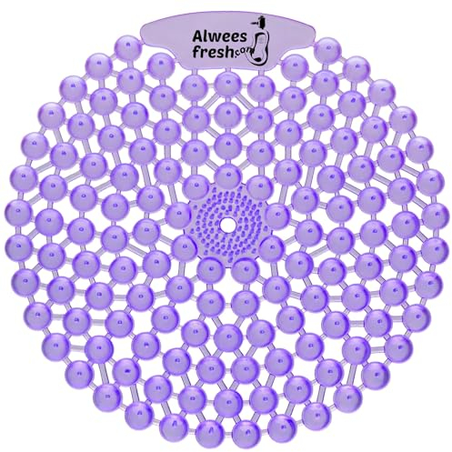 Alwees Fresh Bubble Urinal Mats,Anti-Splash Urinal Screen,Uringeruch Entferner,dauerhafter Baumwollduft über 30 Tage,Urinalpads für Cafés, Schulen und mehr,Urinale für Erwachsene und Kinder,10er-Pack