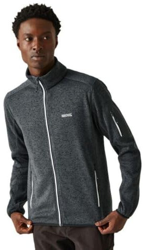 Regatta Herren Men's Newhill Full Zip Fleece Jacket Fleecejacke, Asche, M