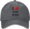 TeysHa Baseballkappe Snapback Sonnenhut I Love Saudi Arabia Baseball Cap Damen Herren Atmungsaktive Papa Mütze Streetwear Geschenk Männer Frauen