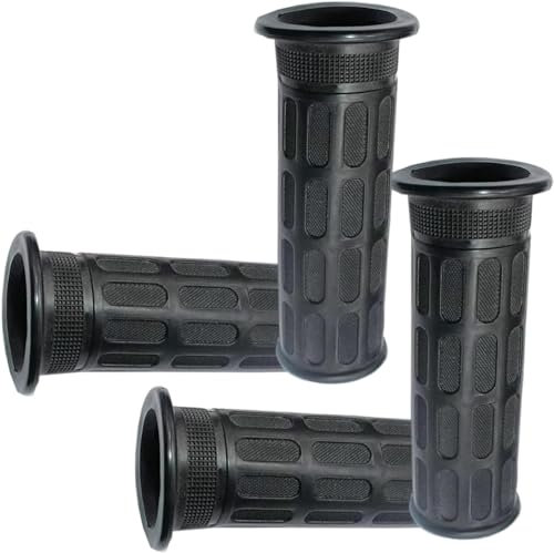 Schubkarrengriffe,Schubkarrengriffe 4 Stück, 32 mm Gummi Karrengriff, für Fahrrad, Rollstuhl, Motorrad