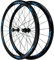 UNFRASLOP 700C Rennrad Felge 28 Zoll Fahrrad Laufrad Hohlkammerfelge Cut 7 8 9 10 11 12-Fach Für C/V-Brakes/Felgenbremse QR,Blau