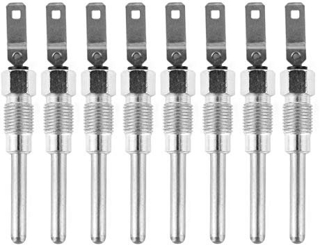 Yuecom Set mit 8 Schnellzündungs-Diesels-Zündkerzen, Universal-Zündkerze ersetzt 12563554, Zündkerzen für GM C 6.5L 6.2L Autoersatz