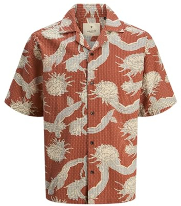 Jprbluvincent Print Resort S/S Shirt Sn