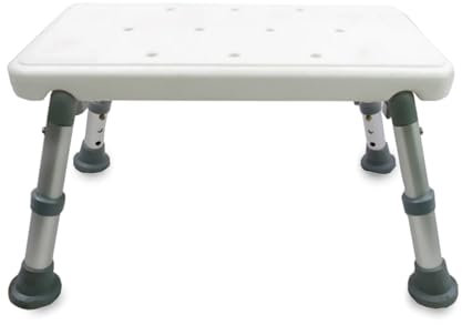 Marche pied de douche à hauteur réglable, 3 positions - Bm Medical TD-60 - pieds Anti-dérapants