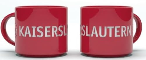 1. FC Kaiserslautern 1. FCK Tasse Becher Kaffeetasse geprägt