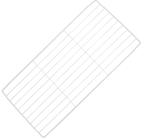 Kühlschrank Organizer mit Metalltrennwand, Weiß, Eisen, Mehrlagig