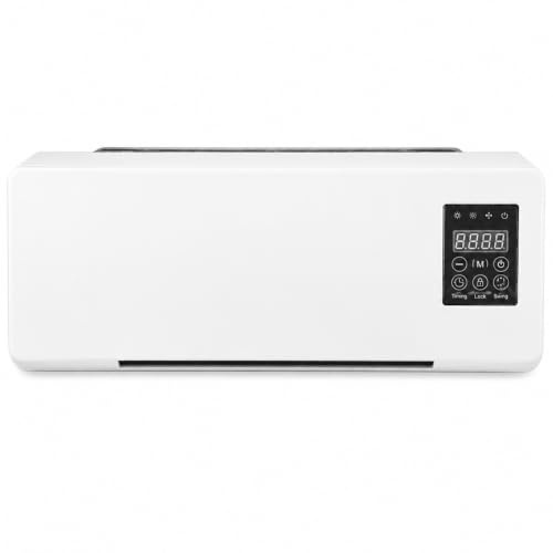 Epicooler Portable Air Cooler, 2-in-1 Wall Mounted & Desktop Cooling Fan, Plug & Play No Installation, Energy Efficient Airflow for Home, Bedroom & Office (White)