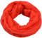 Miobo Loop Schal Crinkle Schal Halstuch Unifarbe 70 x 180cm Frühling Sommer Herbst Rund Rot