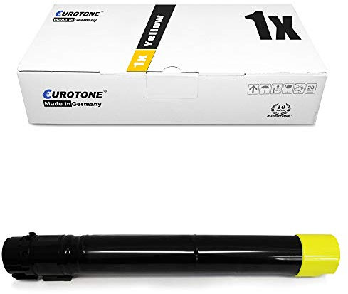 1x Eurotone Toner für Dell 7130cdn ersetzt 593-10885 61NNH Yellow Gelb Patrone Druckerpatrone