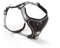 WOLTERS Geschirr Professional Comfort, Größe:50-60 cm, Farbe:Silber/schwarz