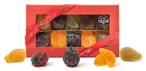 Walnut Tree – Pâtes de Fruits Gift Box – Hand-Packed Belgium Fruit Jellies – Great Taste Award Winner – Suitable for Vegan, Vegetarian and Gluten Free Diets – Luxury Father’s Day Gift – 200g Pack