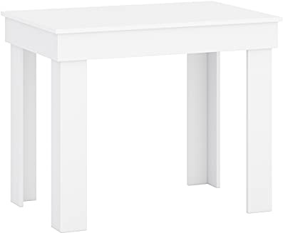 Target Home Esstisch Küchentisch Esszimmertisch 90x60 cm (Weiß)