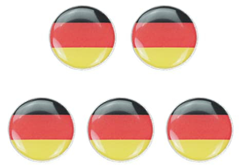 SOIMISS L?nder Anstecknadel Brosche 5Pcs Flagge Brosche Pins Legierung Deutschland Flaggen Broschen Dekorative Brosche für Kragenkleider für Frauen Männer Deutsche Flagge Brosche