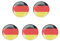 SOIMISS L?nder Anstecknadel Brosche 5Pcs Flagge Brosche Pins Legierung Deutschland Flaggen Broschen Dekorative Brosche für Kragenkleider für Frauen Männer Deutsche Flagge Brosche