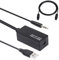 CERRXIAN Digital Optical Fiber to 3.5mm Audio Converter,Optical Fiber to 3.5mm Stereo Adapter DAC decoder USB Powered With Toslink Cable
