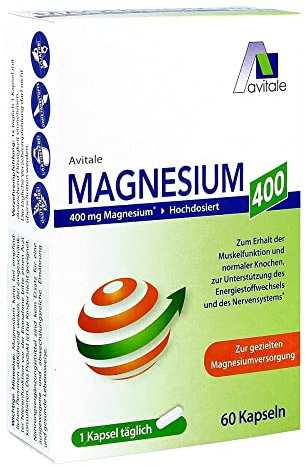 Magnesium 400 Mg Kapseln 60 stk