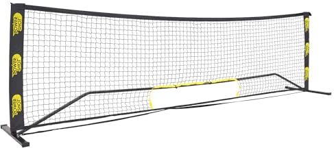 Netsportique Robustes 2mm Fußballtennisnetz - 4mx1,10m - Ideal für Passgenauigkeit und Koordination
