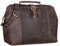 STILORD 'Johannes' Vintage Arzttasche Leder Arztkoffer Retro Reise Tasche Hausbesuch Doktortasche Leder-Tasche mit Steckschloss Antik, Farbe:dunkel - braun