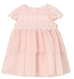 mayoral Robe en Tulle Guipur pour Bébé Fille Rose Pale 18 Mois (86cm)
