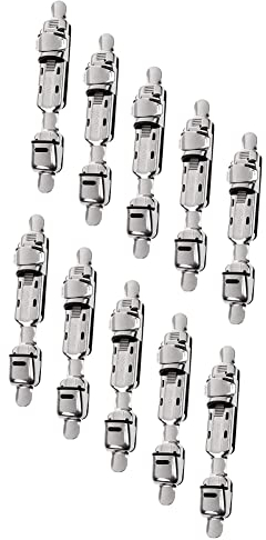 Pyatofly 10 Stück Angelrutenhalter, Angelrolle, Angelrollen, Halter, Deck, Angelrad, Rutenhalter, Angelzubehör