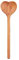 Kochlöffel Holz Kochlöffel Herzform Holzkochlöffel Holzlöffel Küchenhelfer Küchendeko 6 x 28,5cm