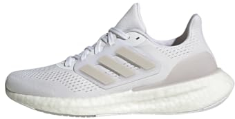 adidas Damen Pureboost 23 Shoes Laufschuhe, Cloud White/Grey Two/Core Black, 36 EU