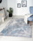MY-RUG Outdoor-Teppich Ishaan waschbar - Rechteckig, blau-grau, strapazierfähig und perfekt für den Außenbereich, 180 x 120 cm, Terassenteppich