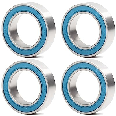 4 PCS 3802-2RS Lager 15 * 24 * 7mm Zweireihige Volle Kugeln Fahrrad Suspension Pivot Reparatur Teile 3802 2RS Kugellager