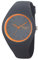Ravel - Montre Unisexe Confortable avec Bracelet Silicone Contrasté - Quartz Analogique - R1804.13 - Gris/Orange