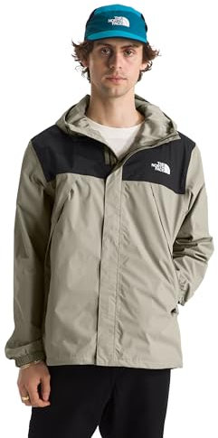 THE NORTH FACE Herren Antora Jacke, Clay Grey/Tnf Black, M