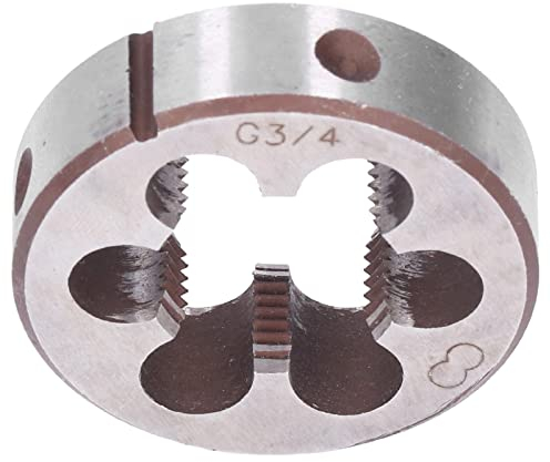 Rohr-Rundmatrize, G3/4-Gewindematrize, Rohrgewindematrize, Gewindeschneidmatrize für Gewindebohrer G3/4, Handwerkzeuge Zum Gewindeschneiden, Außendurchmesser 55 Mm/2,17 Zoll,