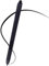 EMR 4096 - Pennino capacitivo EMR con gomma, per Remarkable 2, pennino capacitivo digitale con inclinazione, sensibilità 4096 (nero)