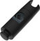 Hibbent Support De Douche De Remplacement, Support Pommeau De Douche Manuel Universel Et Réglable Avec 1 Crochet Pour Rail De Douche De 18-25 Mm, ABS Support De Clamp Pour Tête De Douche,Noir Mat.