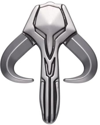 SUMA SHOP Movie Design Super Helden Stormtrooper Brosche Für Charaktere Metall Farbe Silber Mode Verbindung, S, Metall, glasiert