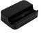 Qukaim Base di ricarica Micro USB Docking Station Cradle Sync Dock per Galaxy S6 S5 S4, caricabatterie da tavolo, dock di ricarica, nero