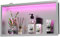 Bernkot Wandnische Dusche Edelstahl mit RGB LED, Wandnische Bad Nische Duschnische Befliesbar mit Fernsteuerung 60cm×30cm, Silber