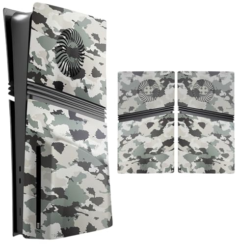 Coque de protection pour console PS5 PRO 2.0 Optical Edition Digital Edition Camouflage Couleur PS5 Pro Durable ABS (Optical Drive Camouflage)