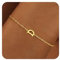 RMMD Gold Armband für Damen - 18K Gold Vergoldete Initialen D Armband Gold Damen Personalisiert Buchstaben Armband für Mädchen Geburtstagsgeschenk Goldschmuck für Frauen Teenager Mädchen