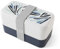 monbento - Bento Box Erwachsene Original graphic blau Nordic Made in France - Lunchbox mit Fächern Auslaufsicher - Perfekt für Büro/Picknick - BPA Frei Brotdose - Lebensmittelbehälter - Natur-Motiv