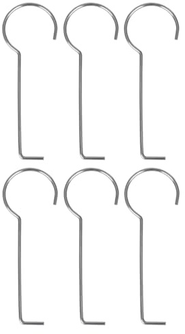 Nicear 6 Packs Stainless Steel Drain Key Lifting Hook Drain Grid Puller Lifting Key For Shower