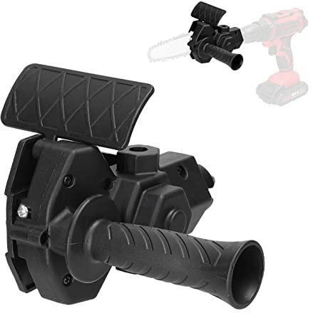 Electric Drill Modified To Electric Chainsaw Tool Attachment Electric Chainsaws Accessory Practical Modification Tool Set Woodworking Cutting Tool No Guide Plate Chains