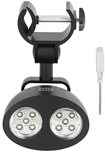 BBQ Grill Licht mit 10 LED -Leuchten 360 ° rotierende multifunktionale Camping -Zelt -Camping -Nacht -Beleuchtung im Freien wasserdicht und Tropfennachweis für Gaskohle ELE