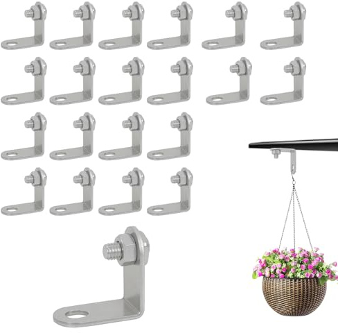 20pc Greenhouse Twist Clips with Bolts & Nuts