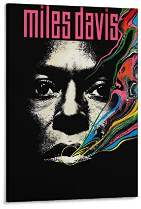 WQBYDS Leinwand Druck Poster 60 * 90cm Senza Cornice Davis Miles Music Poster Band Hip Hop Guitar Festival Concert Wall Decor