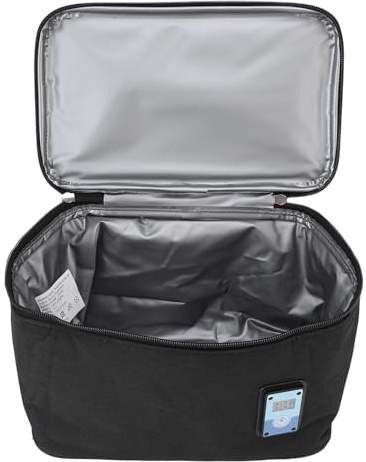 RASTKY Kühltasche für Muttermilch, Tragbar, Digitale Temperaturanzeige, Praktisches Design für Reisende, Oxford-Stoff, 6800 Ml Fassungsvermögen
