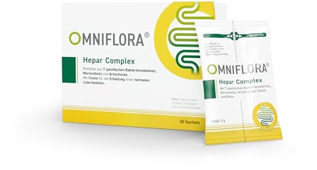 Omniflora Hepar Complex – Mariendistel, Cholin & 7 Kulturen – 30 Sachets